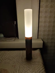 Мини-фонарь на аккумуляторе настенный W-52 с LED и датчиком движения, магнитное крепление для стены фото от покупателей 14