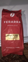 Упаковка кофе в зернах Ferarra Caffe 100% Arabica с клапаном 1 кг х 2 шт (4820198877217) фото от покупателей 1