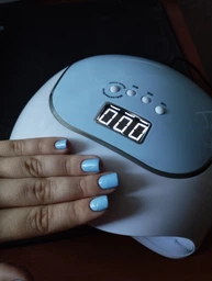 Лампа SUN BQ-V5 120 Ватт UV/LED MACAROON BLUE для полимеризации