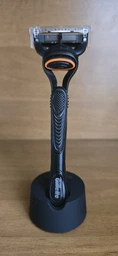 Станок для бритья мужской Gillette Fusion5 c 5 сменными картриджами + подставка (8700216356794) фото от покупателей 5