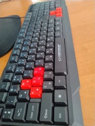 Проводная клавиатура Esperanza Keyboard EGK102 Red USB 1.5м фото от покупателей 1