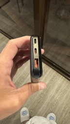 Повербанк 10000 mAh 22.5W powerbank Yoki MaxCap с LED-дисплеем и быстрой зарядкой PD/QC с кабелем Type-C портативная батарея павербанк для телефона apple айфона iphone самсунг samsung роутера планшета универсальный портативный пауэрбанк фото от покупателей 2