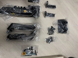 Кронштейн-подставка для двух мониторов North Bayou NB F160 VESA 17" - 27" настольный с 3D регулировкой и функцией PIVOT Черный фото от покупателей 1