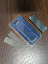 Радіатор охолодження Jonsbo M.2 2280 для SSD NVMe тепловідвід з алюмінієвого сплаву з тепловою прокладкою Сірий (CN160019) фото от покупателей 1
