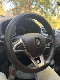 Чехол на руль из еко кожи Autovalom Steering "M" 37-39см черный фото от покупателей 7