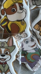 Набор пряников с принтом Щенячий патруль (Paw Patrol) (45 г/шт) (8 шт/уп) фото от покупателей 1