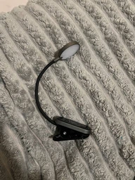 Лампа на прищіпці Baseus Comfort Reading Mini Clip Lamp з вбудованим акумулятором 350 mAh Сірий фото от покупателей 8