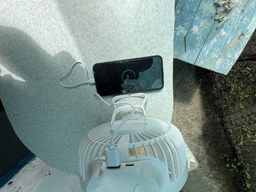 Вентилятор аккумуляторный RZTK Fan LED 4000 mAh фото от покупателей 11
