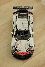 Конструктор машинка технік Porsche 911 RSR Racing Vesion Technology на 1630 деталей в масштабі 1:10 Порше авто гоночна версія фото від покупців 8