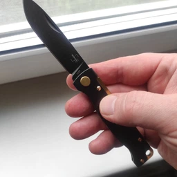 Нож Boker Plus Atlas Black Stonewash Brass 01BO859 фото от покупателей 1