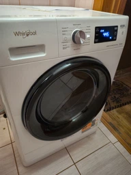 Пральна машина Whirlpool серії FreshCare+ FFWD8649BVUA, фронтальна, повнорозмірна, 54 см, 8/6 кг, 1400, клас С/A/B, 14 програм, пар, дисплей, інвертор, білий з чорним люком фото від покупців 2
