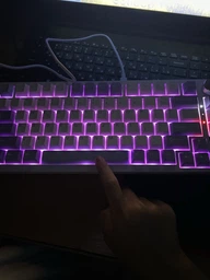 Клавиатура AJAZZ AK820 PRO Black-Yellow Игровая Беcпроводная Механическая, RGB, Flying Fish Switch