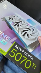 Видеокарта MSI GeForce RTX5070 Ti 16GB GAMING TRIO OC WHITE (RTX 5070 Ti 16G GAMING TRIO OC WHITE) фото от покупателей 2