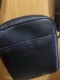 Сумка планшет через плечо мужская из натуральной кожи Laras K10265-3bl Черная (ROZ6501055619) фото от покупателей 1