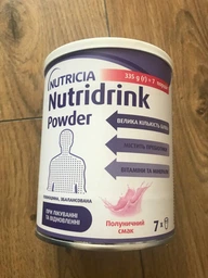 Энтеральное питание Nutricia Nutridrink Powder Strawberry со вкусом клубники с высоким содержанием белка и энергии 335 г (4008976681694)