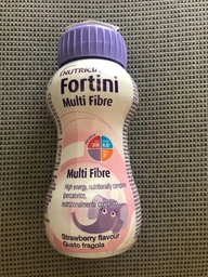 Энтеральное питание Nutricia Fortini с пищевыми волокнами со вкусом клубники для детей от 1 года 200 мл (8716900553370) фото от покупателей 1