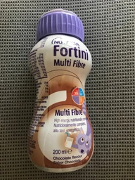 Энтеральное питание Nutricia Fortini Фортини с пищевыми волокнами со вкусом шоколада для специальных медицинских целей для детей от 1 года 200 мл (8716900553356)