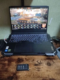 Охолоджуюча підставка для ноутбука GamePro CP485 Black фото від покупців 10