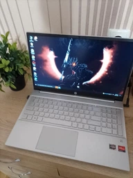 Ноутбук HP Pavilion 15-eh1106ua (4A7N2EA) Silver / AMD Ryzen 5 5500U / RAM 16 ГБ / SSD 512 ГБ / Подсветка клавиатуры фото от покупателей 1