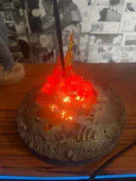 Фигурка Dark Souls Дарк Соулс Тёмные души Bonfire and Sword Костер и меч, 23 см с подсветкой (DS 0010)