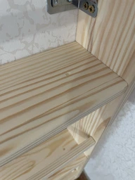 Книжная полка в детскую для книг учебников игрушек 100x54x10 см до 25 кг