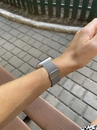 Металевий ремінець Milanese Loop Band для Apple Watch 38/40/41 mm Silver