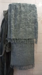 Набір рушників Maison D'or Sanda Jacquard Blue махрові 50-100 см, 85-150 см індиго