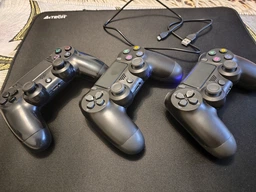 Джойстик бездротовий для ПК PS4 Android iOS TV Windows універсальний Bluetooth Wireless Controller геймпад із подвійною вібрацією + USB дата кабель Wireless Controller MODEL BPG-2016 (EAN717720307) фото від покупців 3