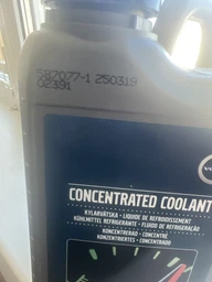 Концентрат антифриза Volvo Concentrad Coolant 1 л Зеленый (31439720)