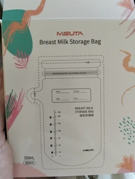 Пакет для хранения грудного молока MISUTA, 200 ml, 60 шт. + маркер