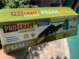Аккумуляторная мини пила (сучкорез) Procraft PKA44 + 1 АКБ, 2 шины, 2 цепи фото от покупателей 11
