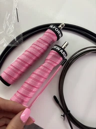 Скакалка швидкісна для кросфіту UP & FORWARD Speed ​​Rope PRO+ UF12463 Blue фото від покупців 2