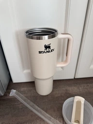 Термокружка Stanley 1.18 л с крышкой FlowState и встроенной трубочкой тёмно-синяя 10064