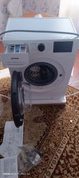 Фронтальная стиральная машина Gorenje, 6 кг, 1000 об/мин, класс энергоэффективности A+++, 435 см, с дисплеем, функцией пара, инверторный двигатель, белая (629053) фото от покупателей 13