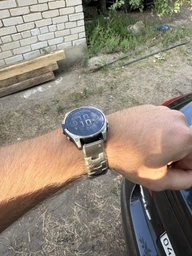 Смарт-часы Garmin Fenix 8 47mm AMOLED Sapphire Titanium with Vented Titanium Bracelet (010-02904-40) фото от покупателей 1