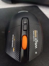 Мышь беспроводная, бесшумная MiKESPN W601 с аккумулятором и подсветкой 2,4G+Bluetooth Black фото от покупателей 3