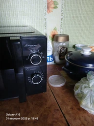 Мікрохвильова піч Beko , 20л, мех.керув., 700Вт, сірий (MOC20100SFB) фото от покупателей 12