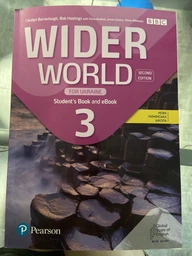 Підручник Wider World 2nd edition Ukraine 3 Student Book with Digital Resources