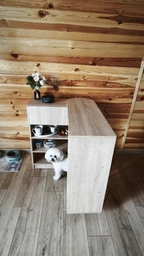 Тумба помічниця Дуб Венге (910x300x850) Гамма стиль фото від покупців 3