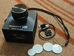 Портативная беспроводная виброколонка Dura Mobi RGB Humbird Pro (Black) с присоской