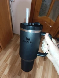 Термос термокружка Stanley Quencher H2.0 Tumbler из нержавеющей стали Black 0,88 л KT7002016