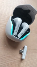 Игровые TWS наушники ONIKUMA Т27s с микрофоном | Bluetooth 5.3 + 2.4G | Сенсорное управление | RGB-подсветка | Для ПК, PS, телефона | Черные фото от покупателей 1