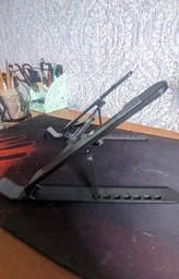 Подставка для ноутбука Orico HS081836 металлическая регулируемая складная Black фото от покупателей 1