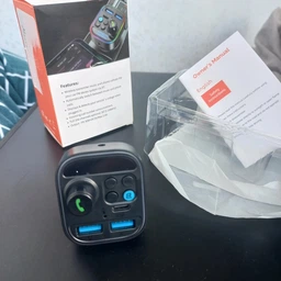 FM-трансмиттер модулятор SeBek C85 QC3.0 быстрая зарядка Черный (FMC85) фото от покупателей 1
