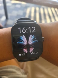 Смарт-годинник Smart Watch Xiaomi Pop-3S Amazfit AMOLED 1.96 (502x410) 300мАч Black-Silver фото від покупців 5
