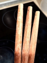 Кухонний набір приладдя з підставкою Kitchen Set комплект аксесуарів для приготування їжі (дерево + силікон), 12 предметів, чорний (97156494) фото від покупців 1