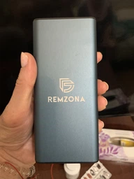 Повербанк 30000mAh 22.5W Remzona Extrinity Metal 30X с быстрой зарядкой PD Quick Charge 3.0 Fast Charge УМБ для телефона айфона роутера планшета LED дисплей портативный + кабель USB-A USB-C фото от покупателей 18
