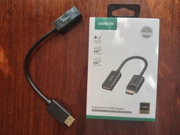 Адаптер UGREEN MM137 DisplayPort Male to HDMI Female 4K*2K@60Hz Black (70694) фото от покупателей 1