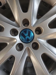 Комплект автомобильных колпаков (заглушек) на литые диски Volkswagen VW 65/56 мм 4 шт (3B7601171) фото от покупателей 3