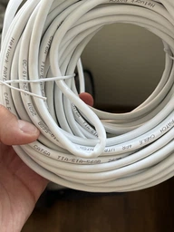 Патч корд CAT5e 30 м LAN UTP мережевий кабель для інтернету (Gigabit RJ45 Ethernet, 1 Гбіт/с) Pavlysh PK-5E30WH фото від покупців 3